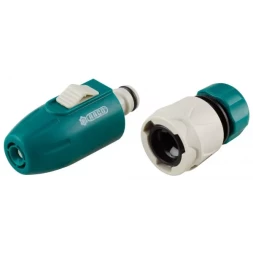 Наконечник поливочный RACO "Original", регулируемый, Mini, с соединителем, 1/2" 4255-55378B