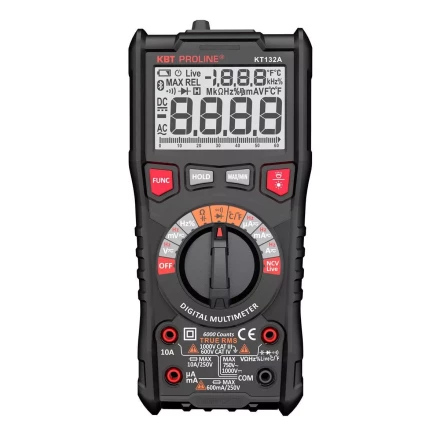 Мультиметр цифровой КВТ KT 132А с True RMS (91917) купить в Кургане