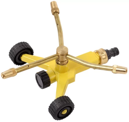 Распылитель GRINDA 3-х лопастной латунный, регулируемый, на колесах 8-427616 купить в Кургане