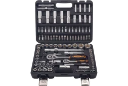 Набор инструментов, 1/2&quot;, 1/4&quot;, в кейсе 108 предм Вихрь 73/6/7/15