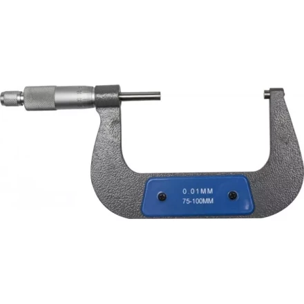 Микрометр ЗУБР &quot;ЭКСПЕРТ&quot; гладкий механический, МК 100, диапозон 75-100мм, шаг измерения 0,01мм 34480-100_z01 купить в Кургане