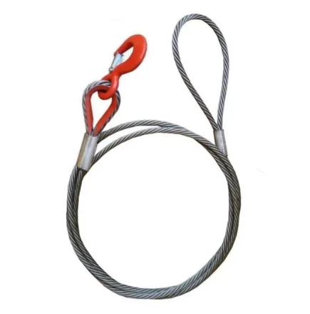 Буксир канатный TOR БТК 24,0 т 9,0 м опрессовка (петля-петля) канат 21,0 мм 1045698 купить в Кургане