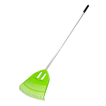 Грабли веерные пластиковые Palisad, 495 х 1680 мм, 23 плоских зуба, алюминиевый черенок, Россия, 61805 купить в Кургане