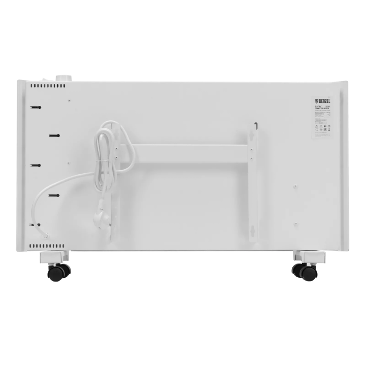 Конвектор электрический Denzel XCE-2000, 230 В, 2000 Вт, X-образный нагреватель белый 98132 купить в Кургане
