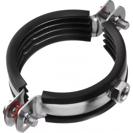 Хомут трубный с гайкой, оцинкованный, 2", 7шт, ЗУБР Мастер 37850-59-65 37850-59-65 купить в Кургане