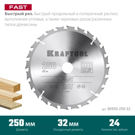 Диск пильный FAST, повышенный ресурс 36950-250-32 купить в Кургане
