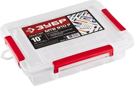 Органайзер ЗУБР &quot;МАСТЕР&quot; для крепежа и принадлежностей, 252х176х58мм (10&quot;) 38193-10 купить в Кургане