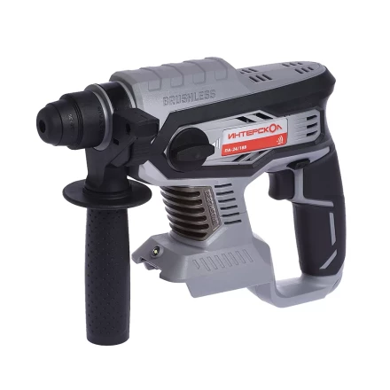 Профессиональный трехрежимный перфоратор с бесщеточным (вентильным) двигателем ИНТЕРСКОЛ ПА-24/18В аккумуляторный Li-ion АПИ (кейс, без аккум. и ЗУ) купить в Кургане