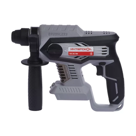 Профессиональный трехрежимный перфоратор с бесщеточным (вентильным) двигателем ИНТЕРСКОЛ ПА-24/18В аккумуляторный Li-ion АПИ (кейс, без аккум. и ЗУ) купить в Кургане