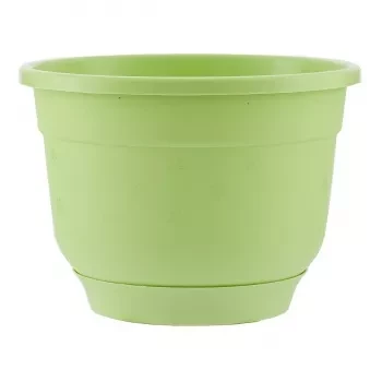 Горшок Флокс с поддоном салатовый 5,5 л PALISAD 69219 купить в Кургане