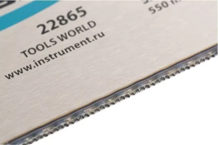 Пильное полотно для прецизионного стусла &quot;Piranha&quot; 550 мм каленый зуб 2D 24 TPI Gross 22865 купить в Кургане