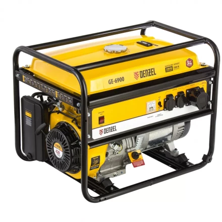 Генератор бензиновый DENZEL GE 6900 94637 купить в Кургане