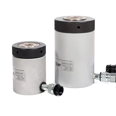 Домкрат грузовой с фиксирующей гайкой КВТ ДГ-50П100Г серия ПРОФИ (84585) купить в Кургане