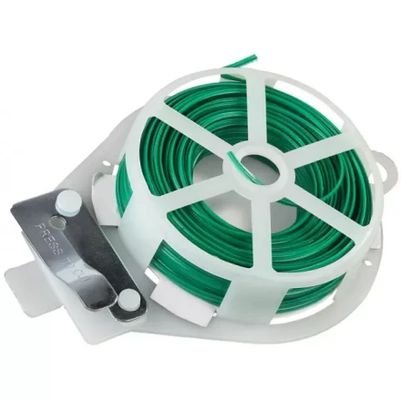 Проволока подвязочная RACO плоская, в пластиковой обойме, 30м 42359-53633C купить в Кургане