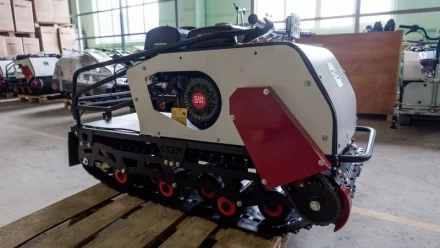 Мотобуксировщик Стем Север Эксперт 500 15 л/с катковая подвеска реверс ручной запуск купить в Кургане