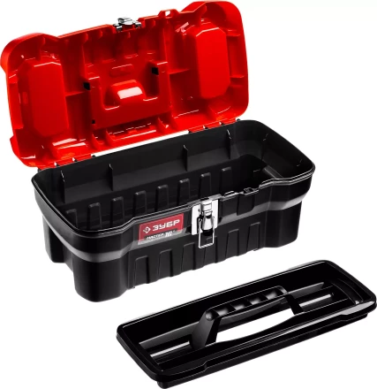 Ящик пластмассовый ЗУБР &quot;МАСТЕР&quot; для инструмента, 16&quot; 38180-16_z01 купить в Кургане