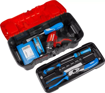 Ящик пластмассовый ЗУБР &quot;МАСТЕР&quot; для инструмента, 16&quot; 38180-16_z01 купить в Кургане