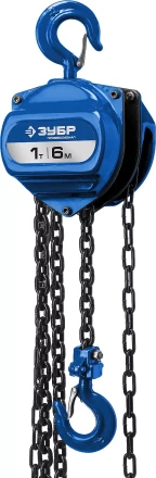 Таль цепная "ТШ-1-6" шестеренная, ЗУБР Профессионал 43082-1, 1т / 6м 43082-1_z01 купить в Кургане
