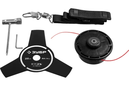 ЗУБР 1300 Вт, ш/с 38 см, сетевой триммер (КСВ-38-1300) купить в Кургане