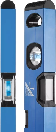 Уровень ЗУБР &quot;ПРОФЕССИОНАЛ&quot; &quot;АНТЕЙ&quot; с перископом, фрезерованная базовая поверхность, 2 цельные противоударные ампулы, 60см 34586-060_z01 купить в Кургане