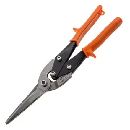 Ножницы по металлу Sparta 783165, удлиненные, 290 мм, пряморежущие, обрезиненные рукоятки купить в Кургане