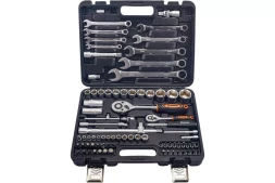 Набор инструментов, 1/2&quot;, 1/4&quot;, в кейсе 82 предм Вихрь 73/6/7/14