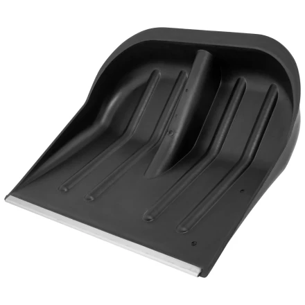 Лопата для уборки снега пластиковая, 465 х 415 мм, без черенка, Россия, Сибртех 614635 купить в Кургане