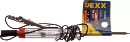 Пробник напряжения DEXX, автомобильный, 6-24В, 120мм 25731-24V купить в Кургане