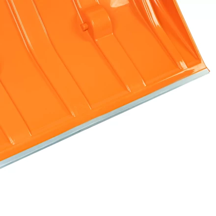 Движок для уборки снега пластиковый, 795х435х1280 мм, стальная рукоятка, усиленный, Сибртех 61669 купить в Кургане