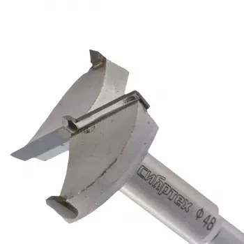 Сверло Форстнера по дереву 48 мм цилиндрический хвостовик СИБРТЕХ 704848 купить в Кургане