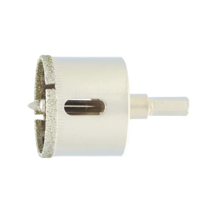 Сверло по керамической плитке и стеклу Сибртех, 38 х 55 мм, шестигранный хвостовик, с центрующим сверлом, 72719 купить в Кургане