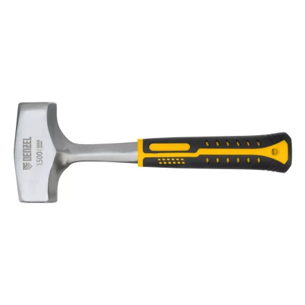 Кувалда 1,5 кг Denzel, цельнометаллическая, двухкомпонентная рукоятка 11012 купить в Кургане