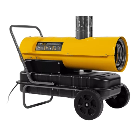 Дизельная тепловая пушка Denzel NHG-20i, 20 кВт, 600 м3/ч, непрямой нагрев, цифровой термостат купить в Кургане