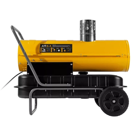 Дизельная тепловая пушка Denzel NHG-20i, 20 кВт, 600 м3/ч, непрямой нагрев, цифровой термостат купить в Кургане