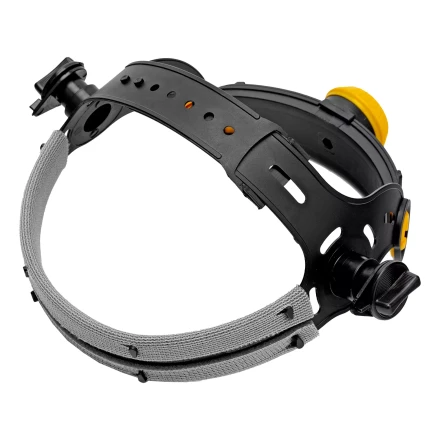 Щиток защитный лицевой с сеткой Denzel &quot;СВОНА&quot; НС-01 &quot;ЛЮКС&quot;, плавная регулировка храповик, 89196 купить в Кургане