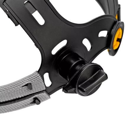 Щиток защитный лицевой с сеткой Denzel &quot;СВОНА&quot; НС-01 &quot;ЛЮКС&quot;, плавная регулировка храповик, 89196 купить в Кургане