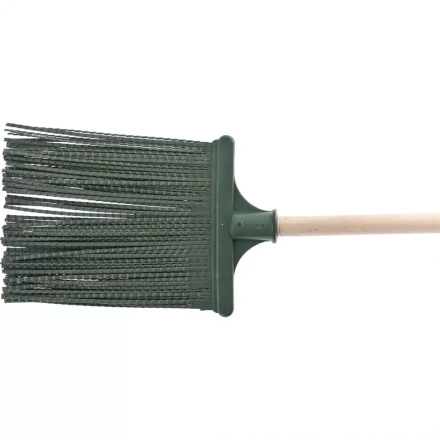 Метла полипропиленовая 195 х 265 мм плоская большая с черенком СИБРТЕХ артикул 63228 купить в Кургане