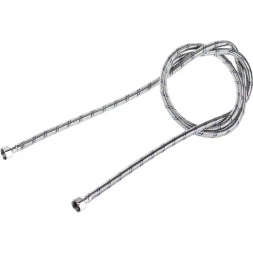 Подводка гибкая ЗУБР для воды, оплетка из нержавеющей стали, г/г 1/2" - 2м 51005-G/G-200