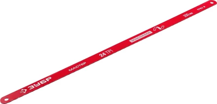 Полотно ЗУБР &quot;МАСТЕР&quot; по металлу 24 TPI  (шаг 1.0мм), Универсальное, 2шт 15853-24-2 купить в Кургане