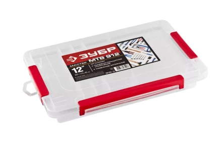 Органайзер ЗУБР &quot;МАСТЕР&quot; для крепежа и принадлежностей, 297х175х45мм (12&quot;) 38192-12 купить в Кургане