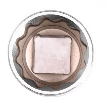 Головка торцевая 24 мм двенадцатигранная CrV под квадрат 1/2 хромированная Stels 13669 купить в Кургане