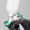Краскопульт пневматический KRAFTOOL "PRO" Jeta 3000 mini, HVLP, c верхним бачком, 0,8мм 06561-0.8 купить в Кургане