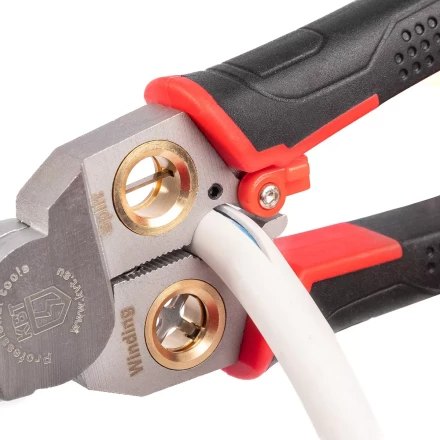 Мультитул-длинногубцы КВТ MT-03 (6 в 1) с функцией снятия изоляции и резки (102401) купить в Кургане