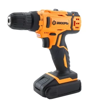 Дрель-шуруповерт аккумуляторная Вихрь ДА-18Л-2КА купить в Кургане