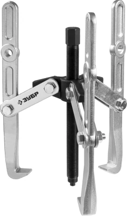 ЗУБР внешний d 40 - 340 мм, внутренний d 40 - 270 мм, шарнирный трехзахватный съемник с удлиненными захватами, Профессионал (43319-275) купить в Кургане