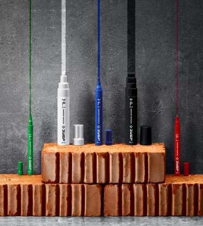 ЗУБР МК-200 красный, 1 мм маркер-краска (06326-3) купить в Кургане