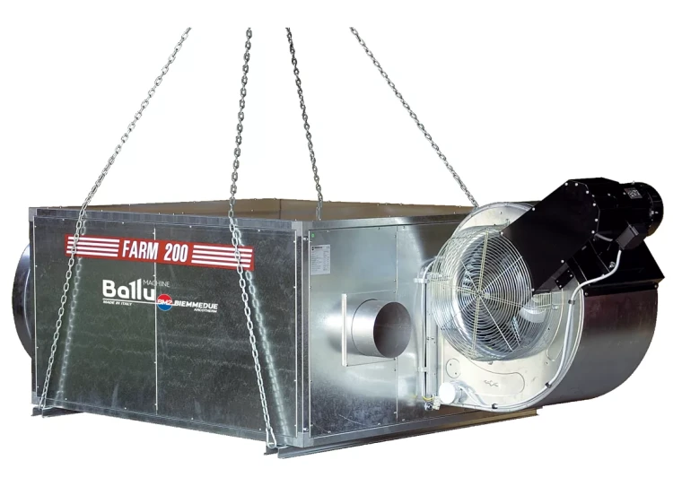 Подвесной газовый теплогенератор BALLU FARM 200 T/C LPG купить в Кургане