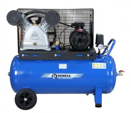 Компрессор масляный поршневой ременной СБ 4/С-100 LB50 Remeza купить в Кургане