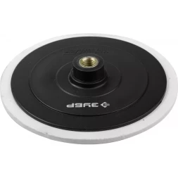 Тарелка опорная ЗУБР "МАСТЕР" пластиковая для полировальной машины на липучке, d 180 мм, М14 35785