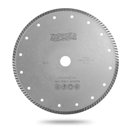 Алмазный турбо диск Messer B/L. Диаметр 180 мм. купить в Кургане